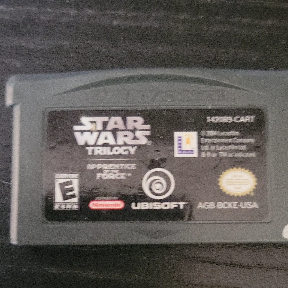 Star Wars Trilogy: Apprentice Force - Black GBA Gameboy Advance